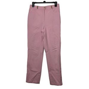 St. John Sport By Marie Gray Womens Pink Stretch Jeans Vintage Single Stitch 4